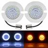 Motorcycle LED Turn Signal Insert Kit 1156&1157 For Harley Electra Glide FLHT Road King
