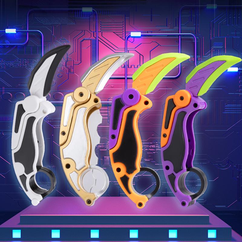 Jeep Finger Tank Gyro Toy for Kids: Radish Gun & Decompression Spinner