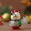 Christmas Figurines Resin Doll Crafts Holiday for Table Winter
