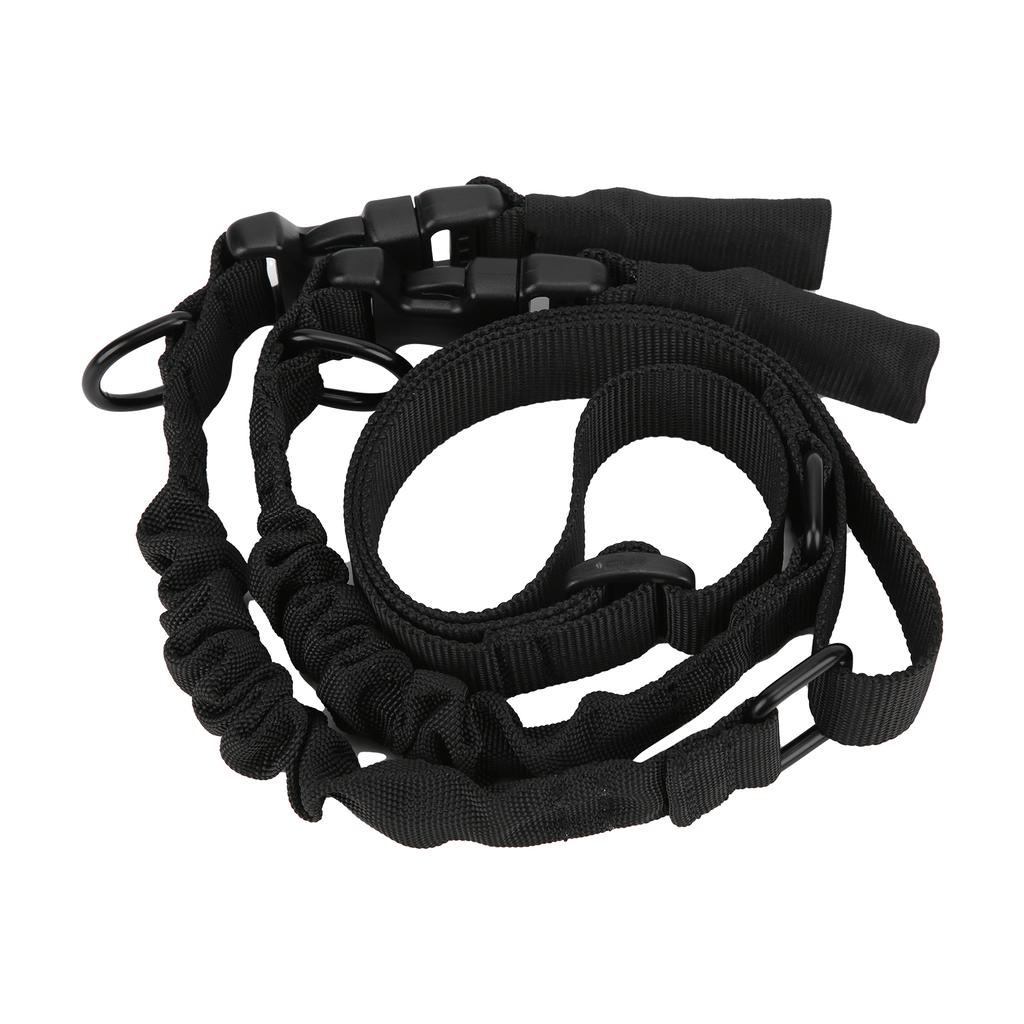 Adjustable Nylon 2 Point Sling Shoulder Strap Outdoor Elastic Hunting Belts with Metal Hook