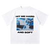 Copertina Album Billie Eilish Hit Me Hard And Soft T-shirt Cotone Manica Corta High Street Icona Musica Pop Moda Casual Top Grafico