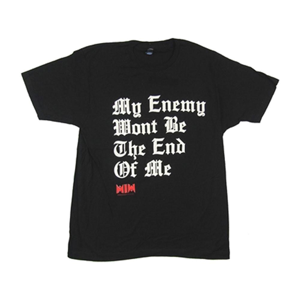 Мужская футболка Motionless In White My Enemy Мужская Женская Футболки Топ Черный 4XL