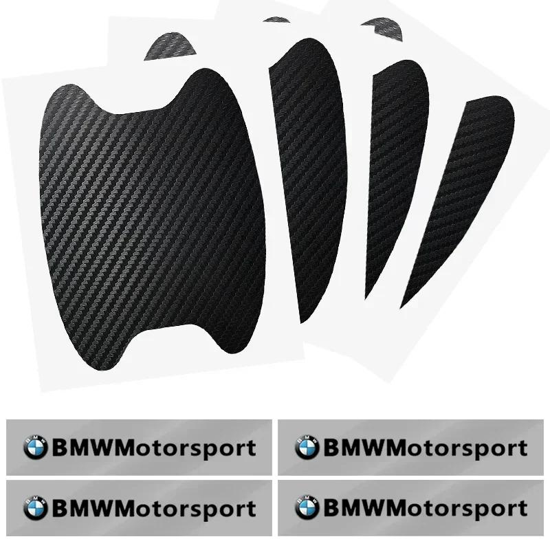 8 ks Ochranná fólie na auto Stylingová nálepka na dveře Ochranná fólie proti poškrábání rukojeti auta Pro BMW F30 F10 E90 F20 E46 E60 E70 E91