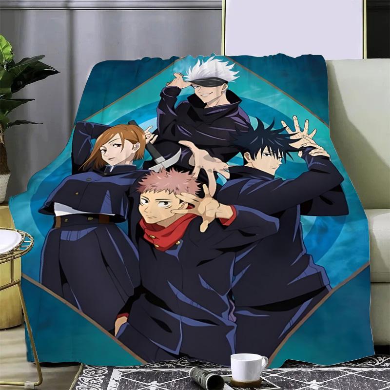 Hot Japan Anime K-KaisenS Printed Blanket Picnic Blankets Blanket Soft Comfortable J-JujutsuS Blanket Home Travel Birthday Gift