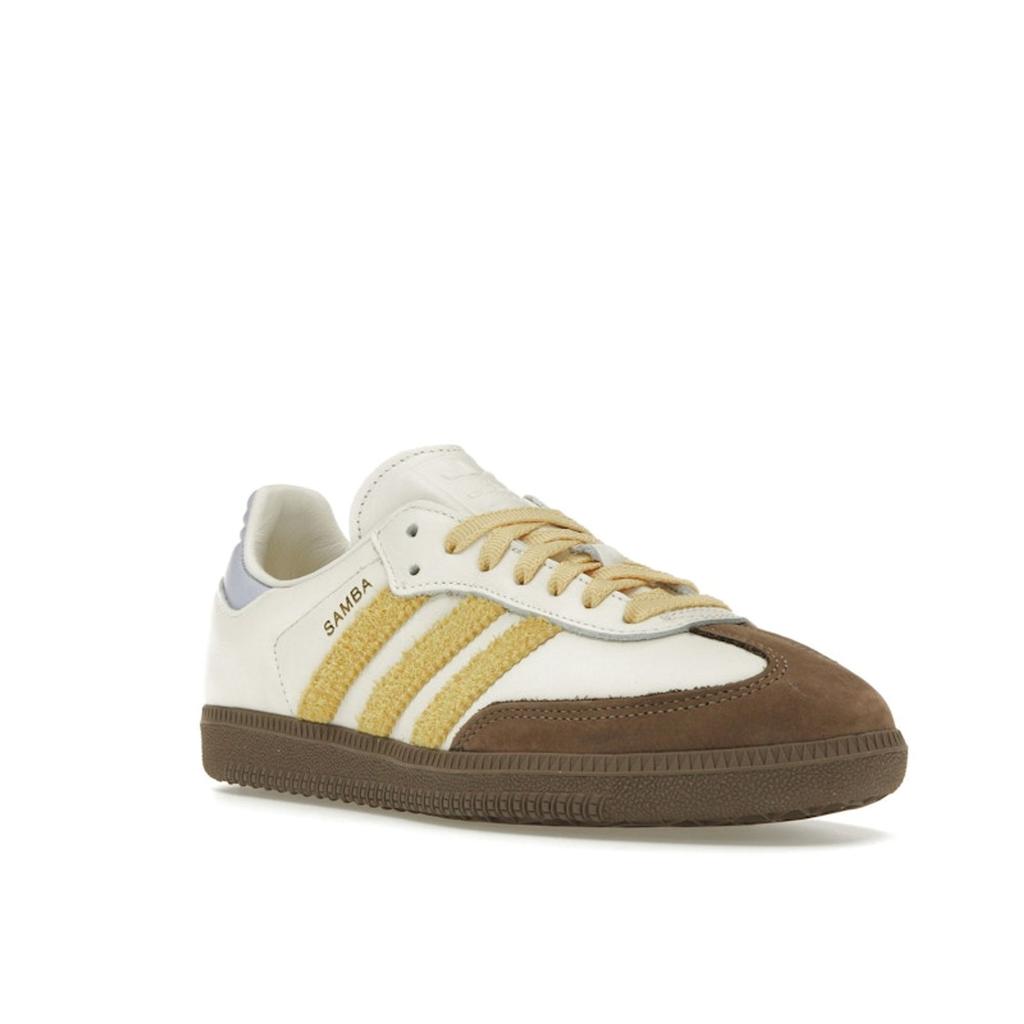 Adidas Samba OG Oat Violet Tone Women Sneakers Cream Off-White IE0875
