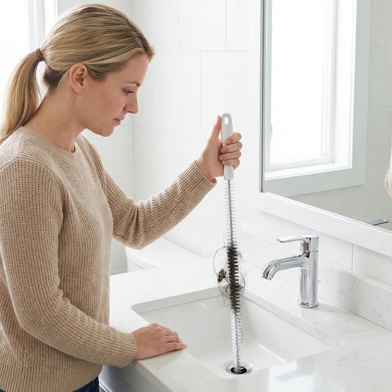 Cleaning Drain Opener Unblocking Wire Flexible Pipe Clog Remover for Home Kitchen Bathroom Sink Bathtub Hair Blockage