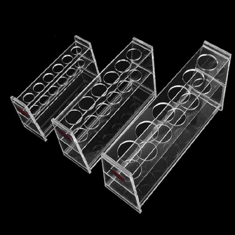 Desktop Test Tube Rack Test Tube Holder Tube Stand Lab Tube Holder Bracket Clear Test Tube Display Stand Test Tube Stand