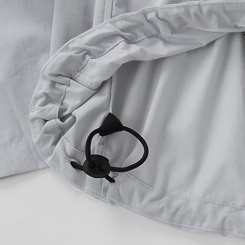 Stretch Windbreaker Ice Gray