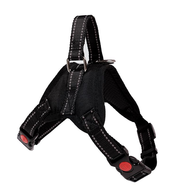 Popular Saddle-Style Chest Harness for Medium To Large Breeds: Teddy, Corgi, Golden Retriever, Samoyed.