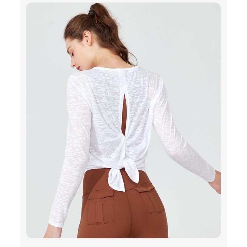 Women's Autumn and Winter Long-sleeved T-shirt Sports and Fitness Large Size Hoodie Tops