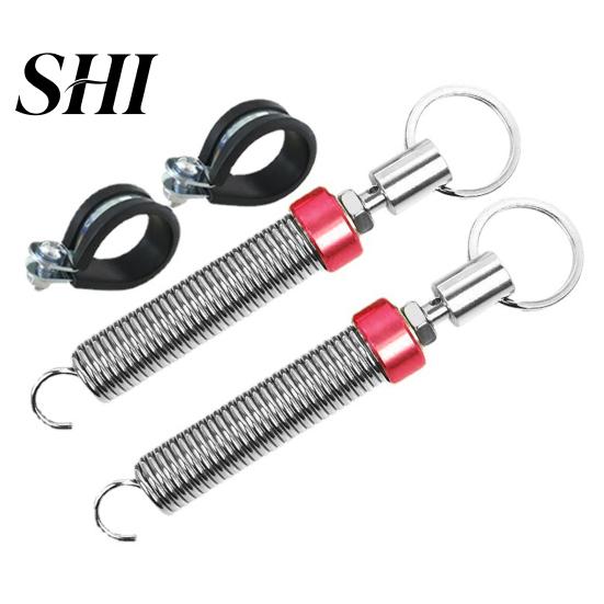 Trunk Spring Lifting Device 1 Set Lid Lift Automatic Universal Car Opening Tool Boot Accessories красный