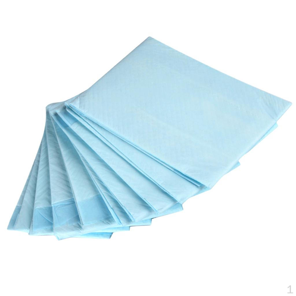Впитывающие одноразовые простыни для защиты от недержания 10pcs 60x90cm