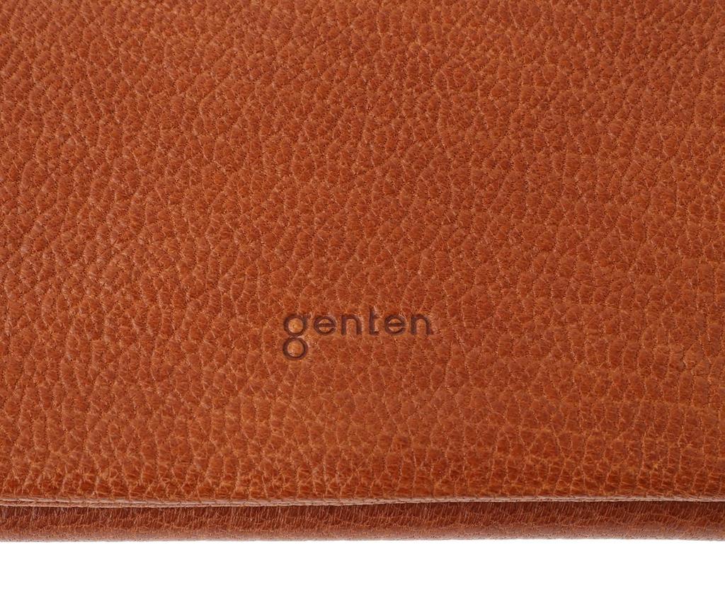 Genten Goat Basic Business Card Holder Brown 44356-50,