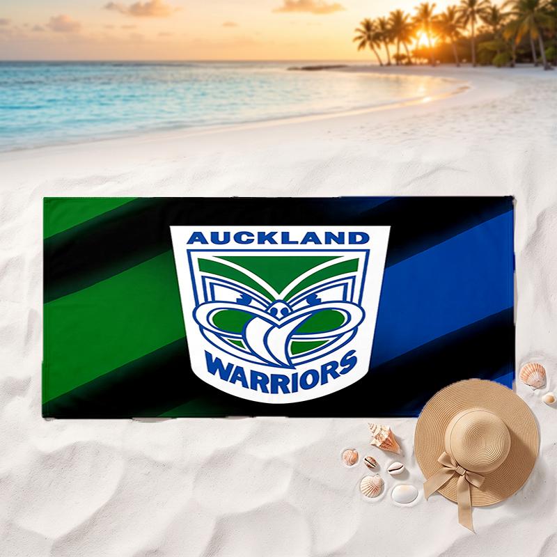 Warriors Soft and comfortable beach towel perfect for vacations and poolside use an ideal gift for summer holidays