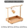 Portable Handmade Bamboo Carry Snack Cake Basket Desktop Refreshment Box Dried Fruit Tray Storage Fruit Snack Dessert Plate