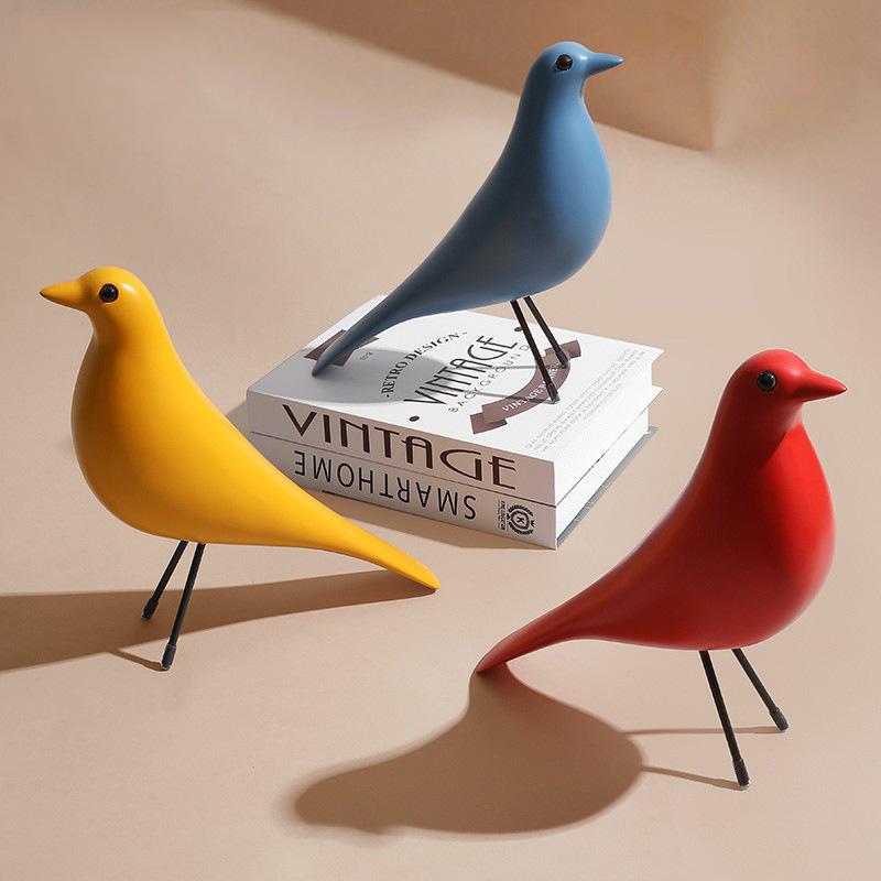 Sleek and Unique Nordic Bird Ornaments Animal Good Living Room Office Tabletop Home Bookcase Decoration Decoration Art