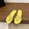 2025 Summer New Outer Wear Sandals Flat Heel Small New Toe Slippers Flip-flops Versatile Slippers