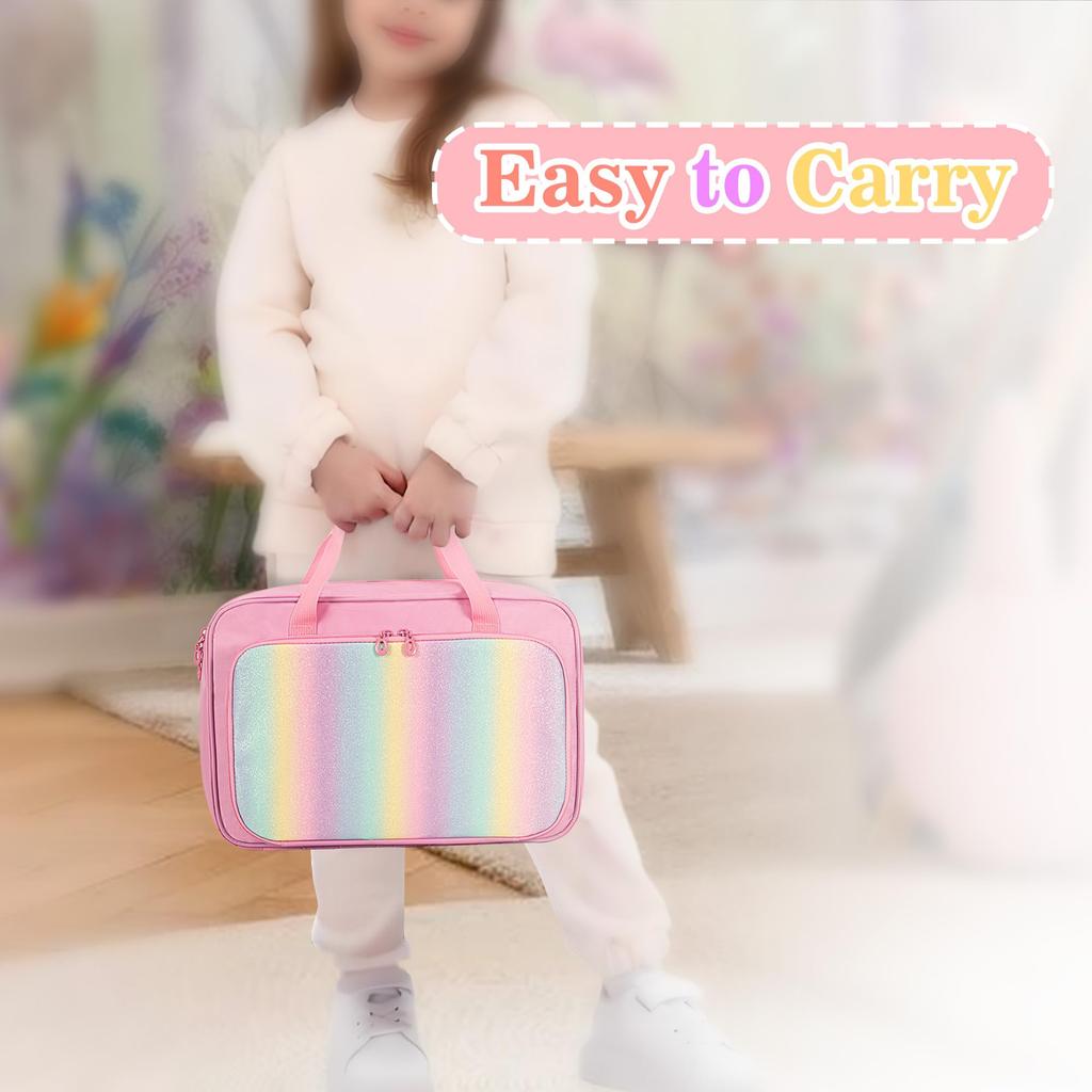 LoDrid Barbie Storage Bag, Doll Storage Bag, Easy to Carry, for Barbie