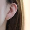 925 Sterling Silver Simple Hollow Magic Moon Stud Earrings Women Fashion Charm Wedding Party Jewelry Accessories Gift