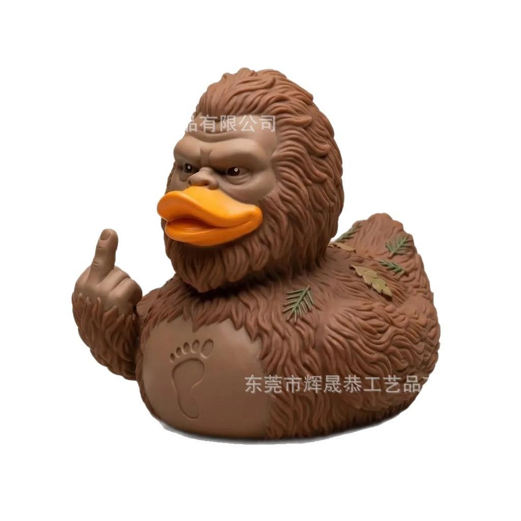 

Legendary Bigfoot Duck Model – Creative Duck Ornament, Desktop Decoration, Playful and Fun Gift Item