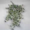 Multicolor Artificial Flower DIY Viola Tricolor Eucalyptus Pansy Hanging Lifelike Plants Wreath Wall Hanging Ornament