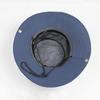 Dry Fit Polyester UV Protection Bucket Hat Beach Fishing Outdoor Traveling Hat Fisherman Hats With Strings