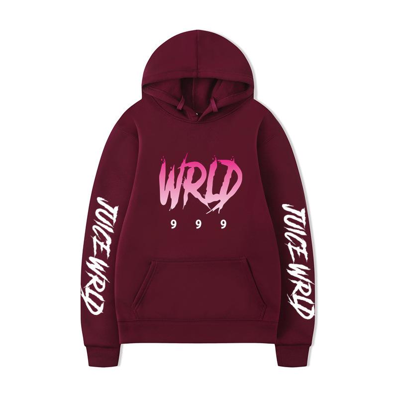American Singer Juice Wrld Hoodies Singer Graphic Printing Sweatshirts for Fans Long Sleeve Men Women Clothing Sudaderas Hoody