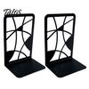 Tree Of Life Bookend 1 Pair of Decorative Bookends for Shelves, Heavy Duty Bookshelf L-shaped Organizer, Hollow Book Holder Stoppers Desk, Office