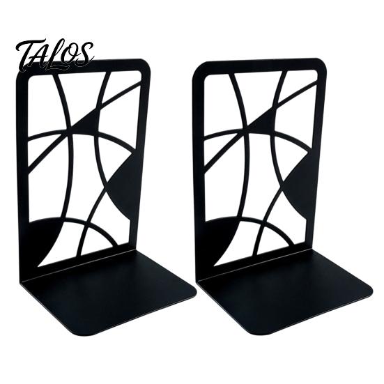 Tree Of Life Bookend 1 Pair of Decorative Bookends for Shelves, Heavy Duty Bookshelf L-shaped Organizer, Hollow Book Holder Stoppers Desk, Office