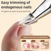 New Large Jaw Toenail Clippers Slanted Design Anti-Splash Ingrown Nails Trimmer Thick Nails Stainless Steel Nail Clippers