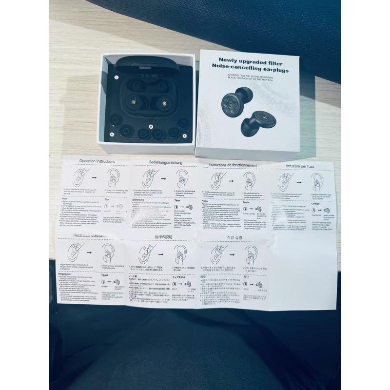 JIT High-End Noise-Cancelling Soundproof Earplugs for Learning, Reading, Sleeping, and Snoring Reduction.