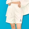 New MLB Basic Medium Logo Casual Shorts Unisex White 3ASMB0333-07WHS