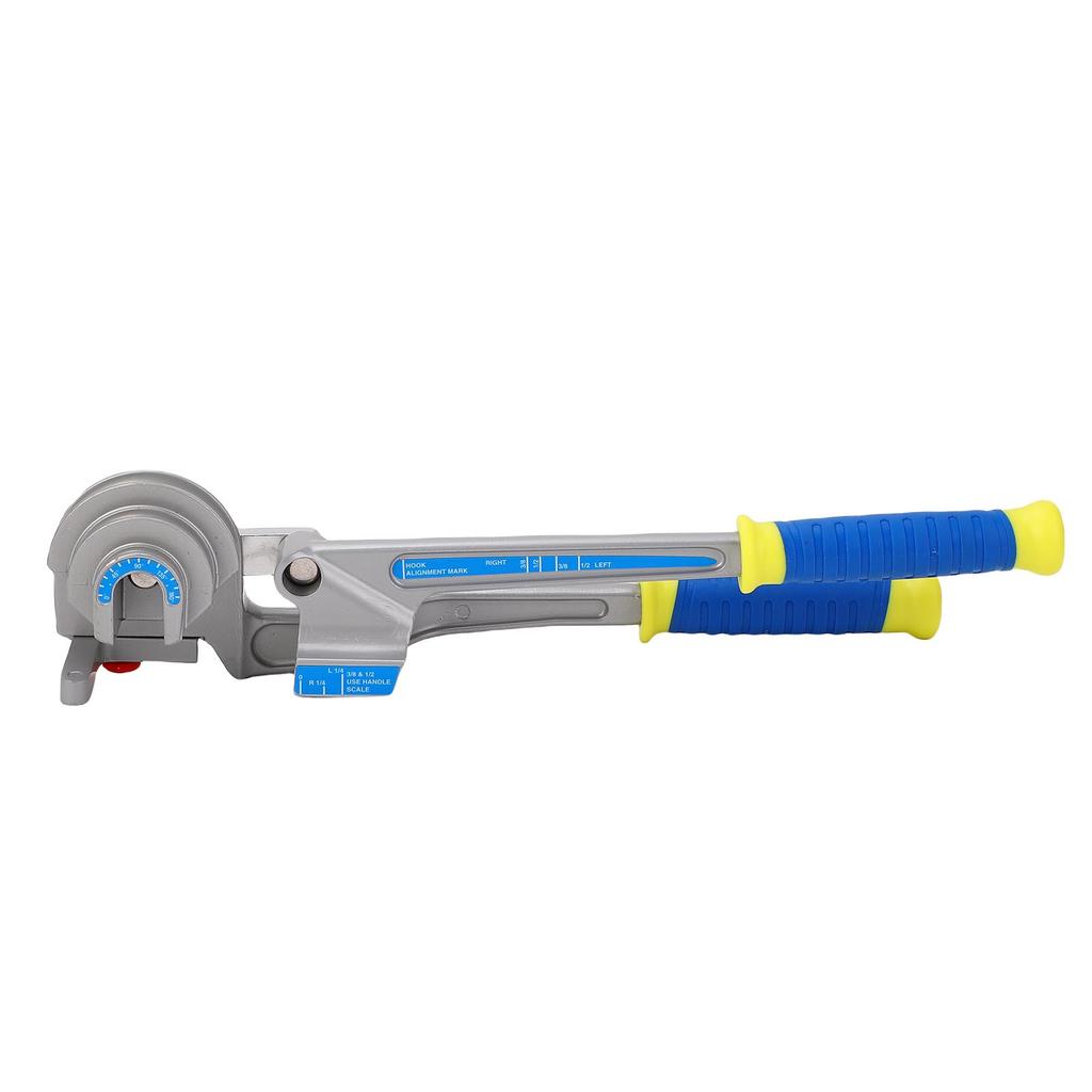 3 In 1 Tubing Bender 0 180 Degree Bending Manual Pipe Bender for 1 4in 3 8in 1 2in Soft Copper Aluminum Tubes