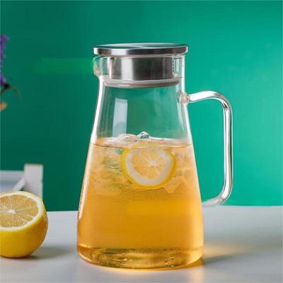 Shangqi 1500ml High Borosilicate Glass Water Pitcher