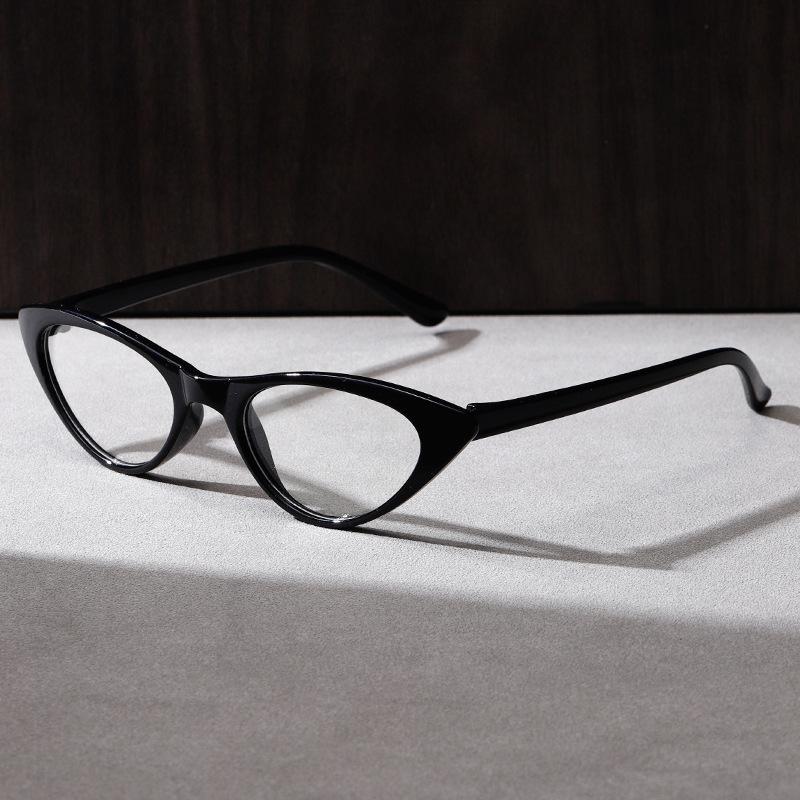 Neue Modische Lesebrille Damen Trendige Cat-Eye-Brille mit Sehstärke Fertigprodukt Fertigbrille Refraktionskraft Brillen