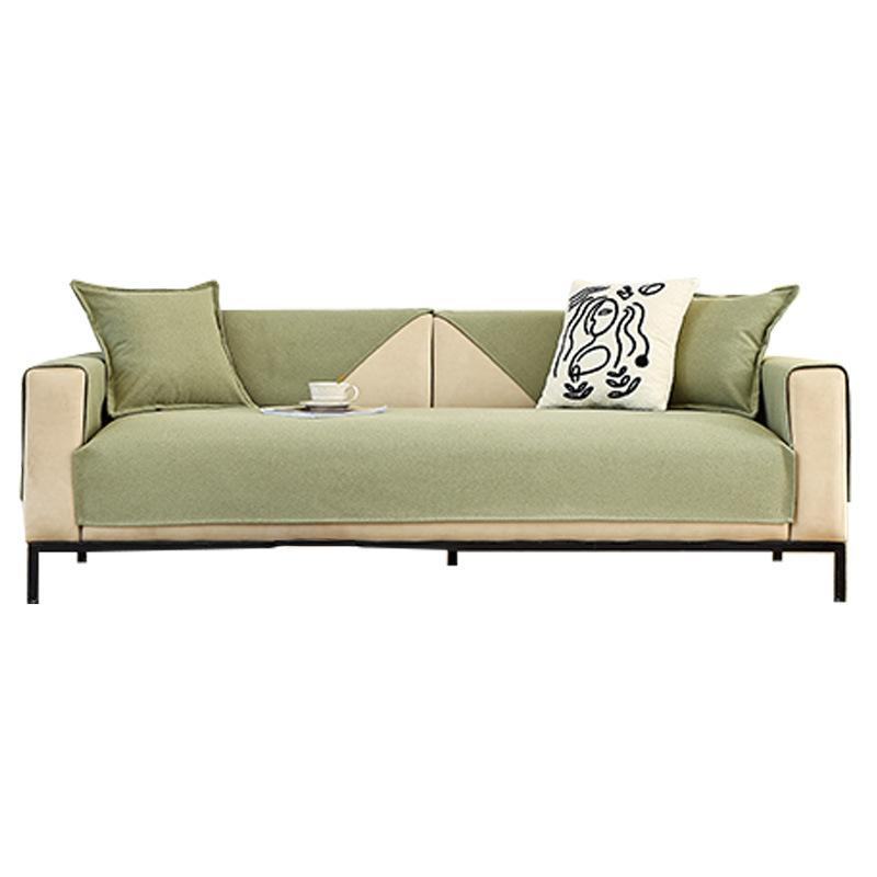 Solid Color Chenille Sofa Cushion Four Seasons General Non-slip Cushion Simple Fashion Cover Towel.
