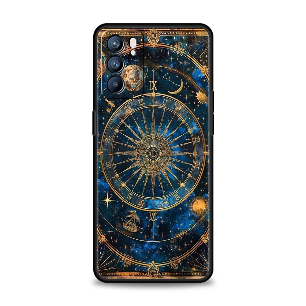 Case For Oppo Reno13 Reno12 Reno11 F Reno10 Pro A54 A53 A95 A76 A57 A98 A80 A79 5G A78 4G Cover Starlit Sky Planet Space Art