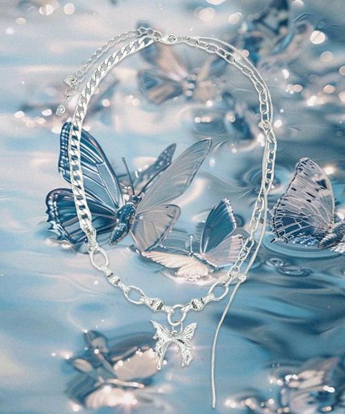Randomoff Twinkle Butterfly Necklace