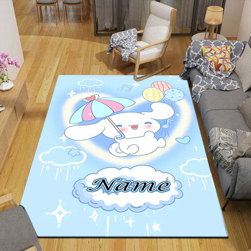 Custom 1Pc Kawaii Gothic Kitty Rug Office Carpet Indoor Outdoor Entrance Doormat Nonslip Soft And Comfortable Living Room D2915282