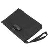 Smell Proof Bags Carbon Lined Odor Proof Storage Pouch with Combination Lock for Travel Black
