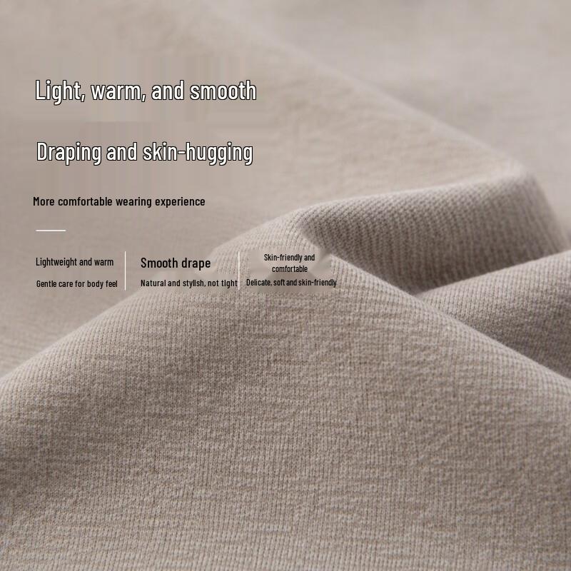Shanshan Men's Wool & Silk Blend Long Sleeve Polo Shirt