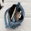 Shoulder Bag Denim Crossbody Bag Women Commuter Handbag