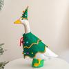 Goose Costume Set Colorful Balls Decor Christmas Outfit Holiday Displays Goose Costume for 23 inch Lawn Goose