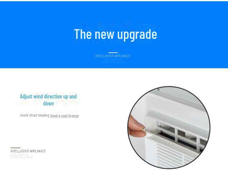 Mini aparat de aer condiționat portabil cu instalare gratuită - Include răcire pentru animale de companie, plasă de țânțari și accesorii pentru dulap, comandați individual