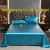 Sommer Kühl Eis Seide Bettlaken - Wasser gewaschen, Einzel-/Doppel