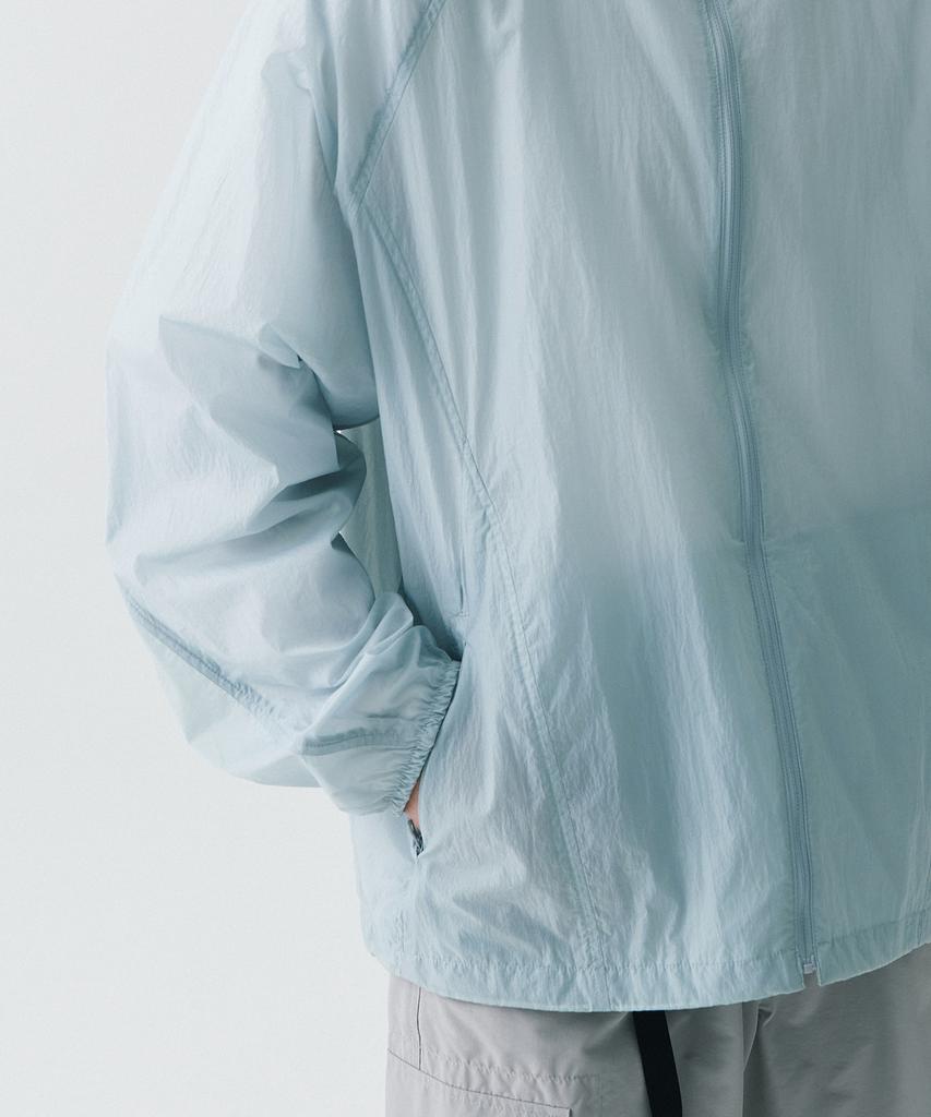 Musinsa Standard [City Leisure] Sheer Windbreaker Jacket [Cloudy Blue]