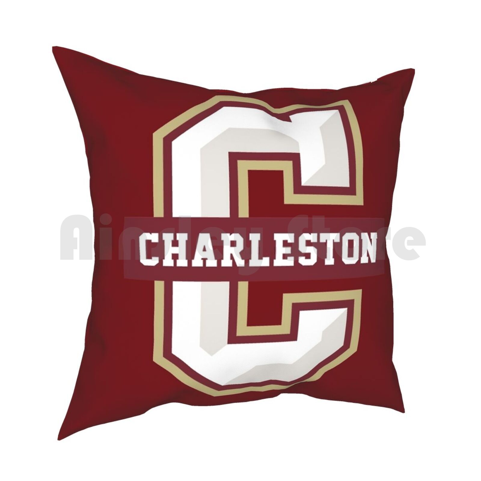 The Cougars Pillow Case Printed Home Soft Throw Pillow Club Sports Sports League Athletic Teams Athletic Competition Fun 30x30cm 12x12in