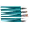 11Pcs Detail Paint Brush Set Miniature Paint Brushes Small Fine Tip Paintbrushes for Acrylic Watercolor Oil Craft Models
