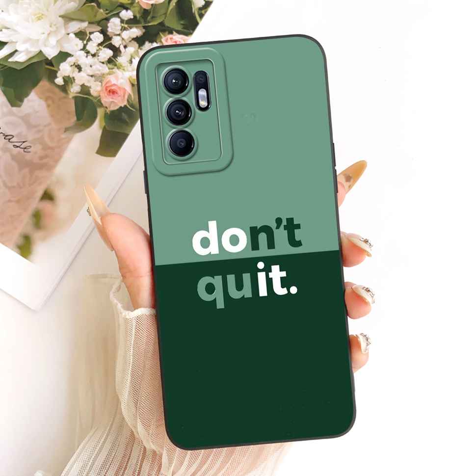 For Oppo Reno6 4G Case Fashion Cartoon Print Soft Silicone Cover For Oppo Reno6 4G CPH2235 Phone Cases Bumper