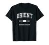 Orient South Dakota SD Vintage Athletic Sports Design T-Shirt